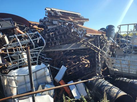 GetMyScrap | Pile of Scrap Metal and Recycling Materials
