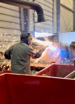 GetMyScrap | Spark Production During Scrap Metal Processing