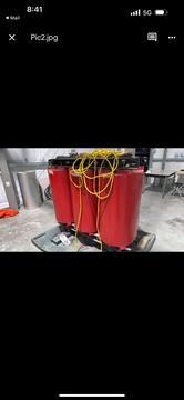 GetMyScrap | Red Transformer Equipment for Scrap Metal Recycling