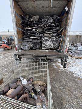 GetMyScrap | Truck Loaded with Scrap Metal and Catalytic Converters