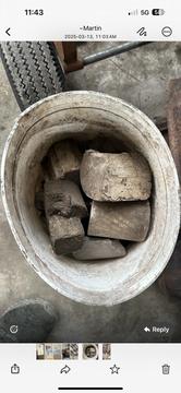 GetMyScrap | Scrap Metal Blocks in Container for Recycling