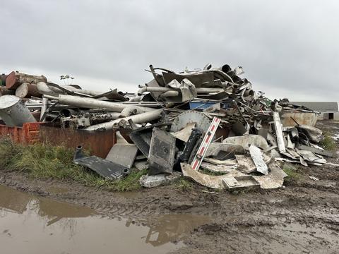 GetMyScrap | Pile of Scrap Metal and Junk Car Components for Recycling