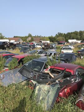 GetMyScrap | Abandoned Junk Cars in Scrap Yard for Recycling