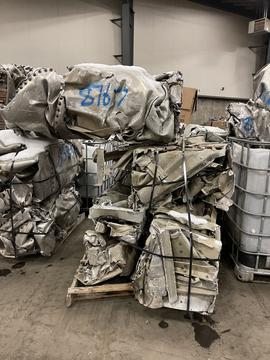 GetMyScrap | Bundled Scrap Aluminum at Recycling Facility