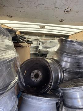 GetMyScrap | Pile of Scrap Aluminum Wheels for Recycling