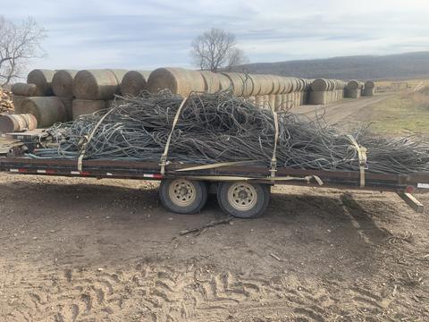 GetMyScrap | Scrap Metal Wire Collection on Trailer