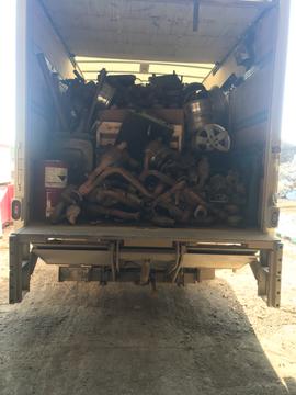 GetMyScrap | Truck Filled with Scrap Metal and Catalytic Converters