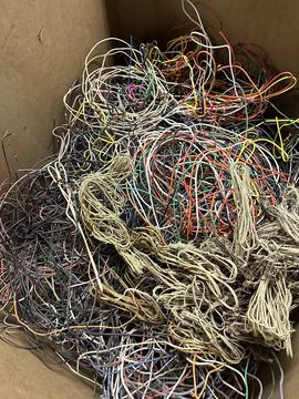 Colorful Scrap Wires Ready for Recycling at GetMyScrap